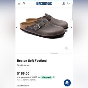 Birkenstock Boston